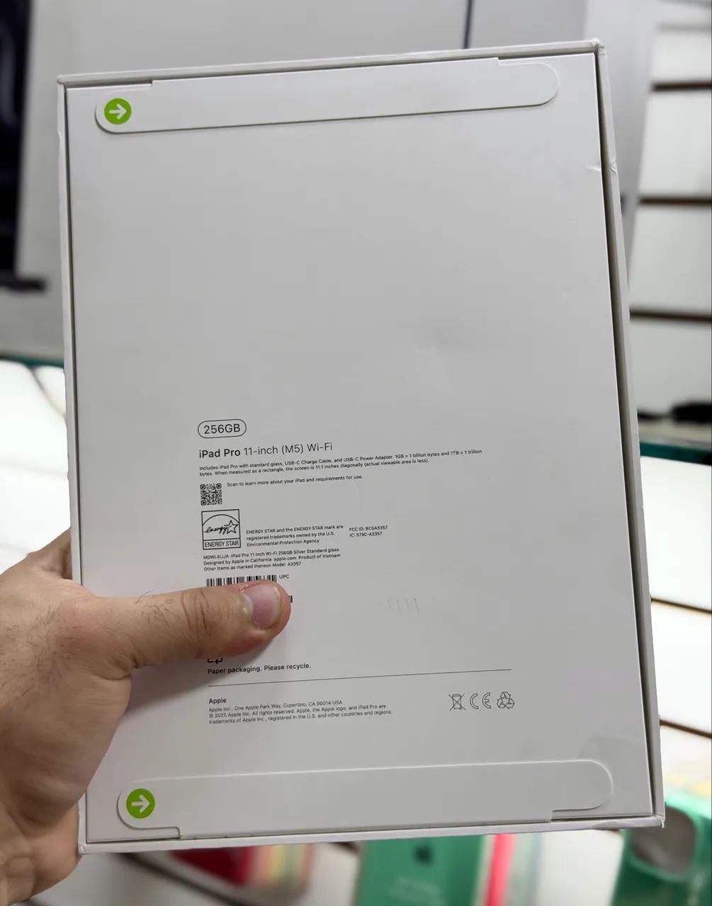 Ipad pro m5 11 polegadas 256gb novo lacrado LOJA FÍSICA 1 ano de