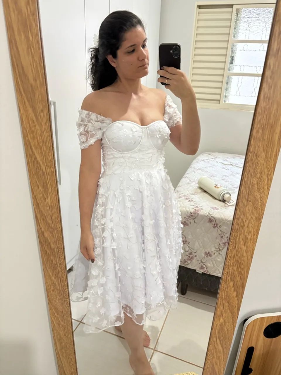 Vestido de noiva civil  - Foto 2