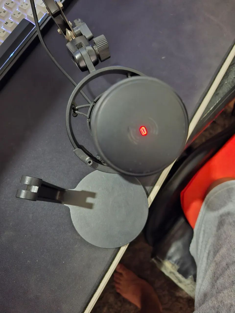 Microfone Fifine A8 + braço articulado - Foto 4