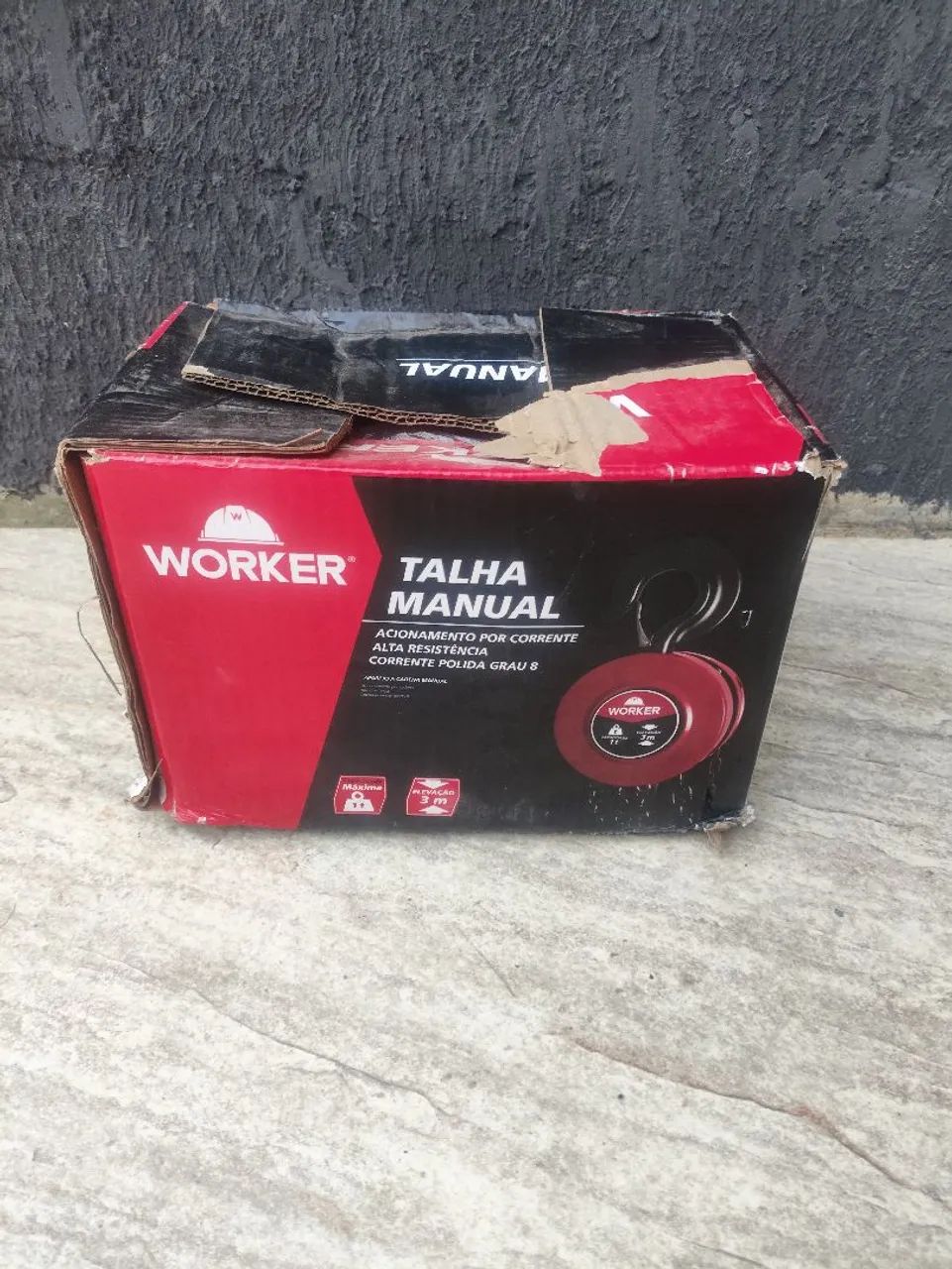 Talha Manual Worker 1 Tonelada 