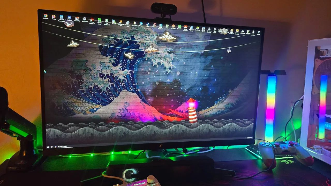 MONITOR GAMER SUPERFRAME EPIC FAST VA quadHD 27 pol 240hz - Foto 2