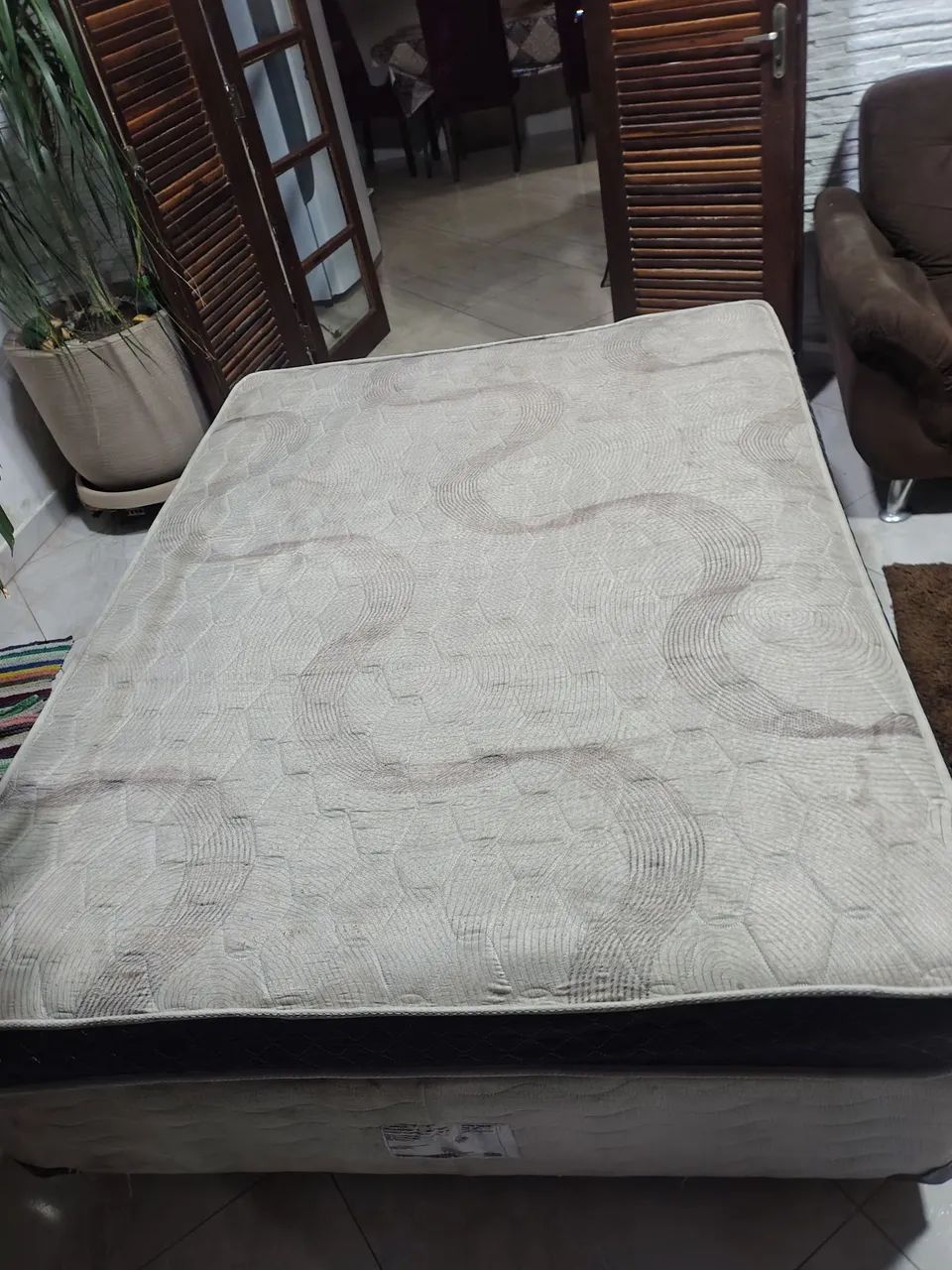 cama box de casal com colchão  - Foto 4