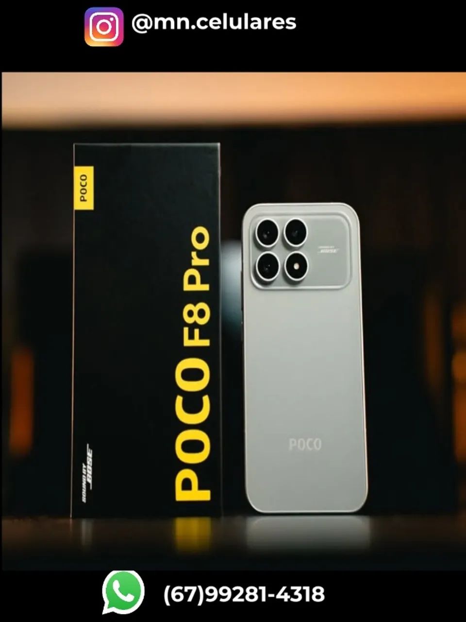 Xiaomi Poco F8 Pro Lacrado