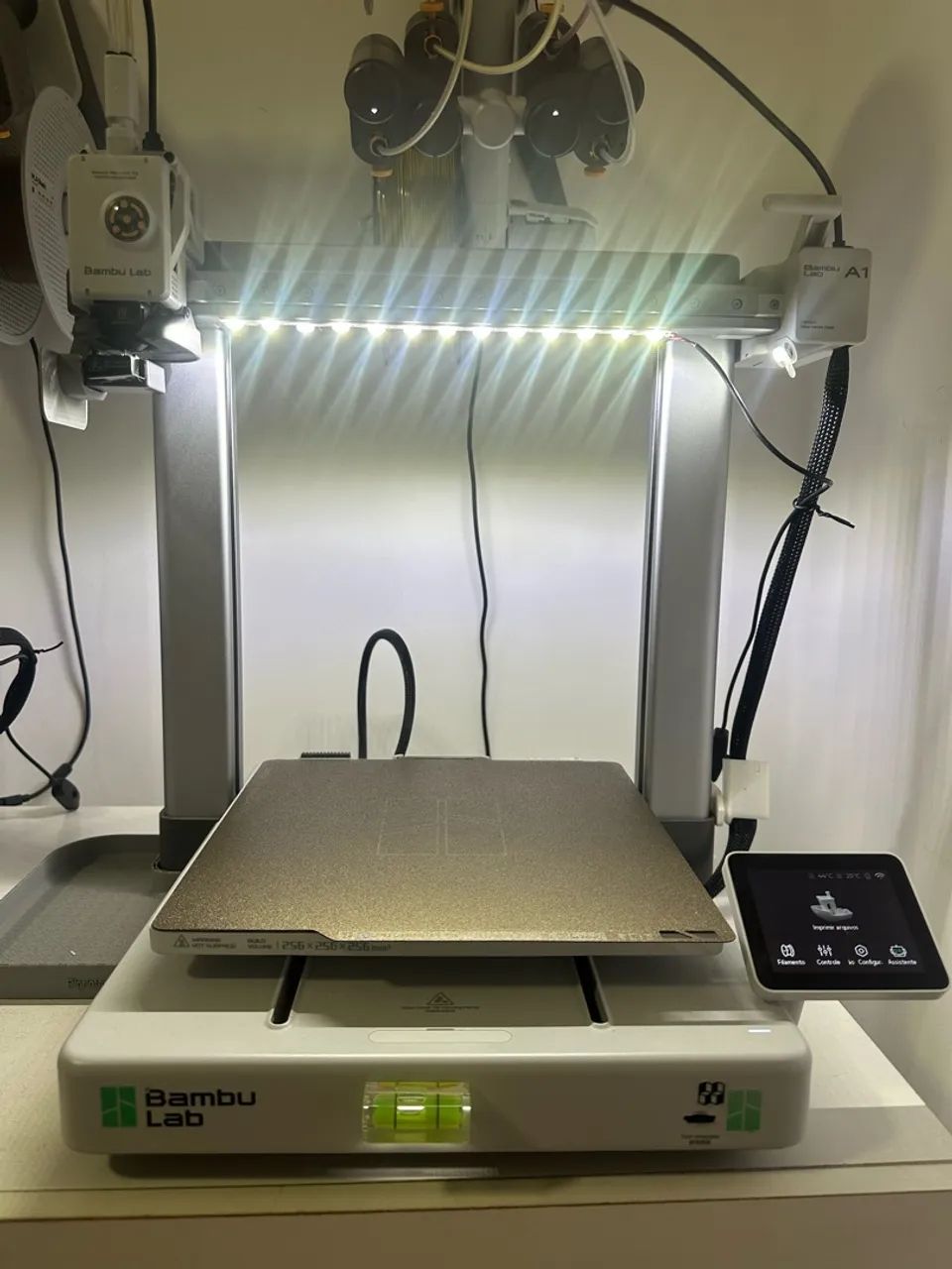 Impressora 3D Bambu Lab A1 SEM AMS - Foto 4
