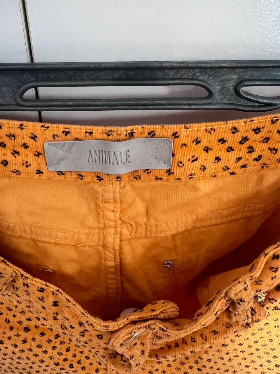 calça animale de veludo com elastano e algodão tamanho 40 - Foto 2