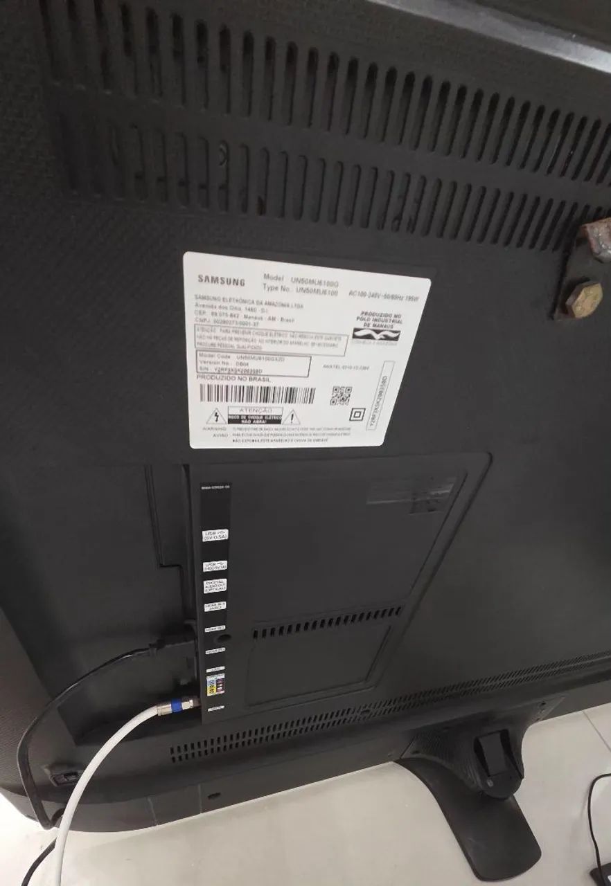 TVs Samsung 50" Smart 4K (Modelos TU8000 e MU6100) - Com Defeito / Retirada de Peças - Foto 4