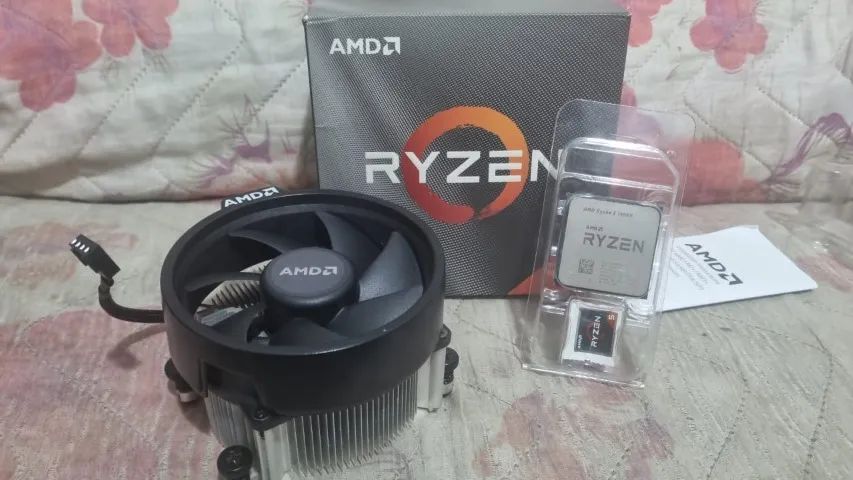 PROCESSADOR AMD RYZEN 5 3600X AM4 NA CAIXA + COOLER ORIGINAL