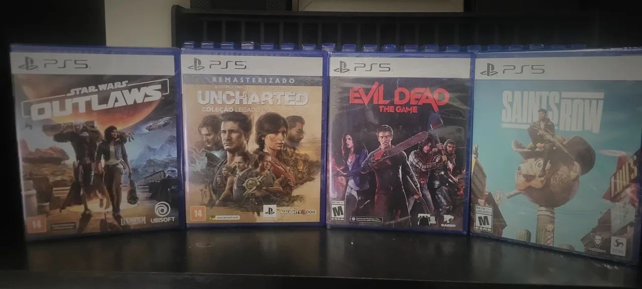4 jogos PS5 Lacrados!