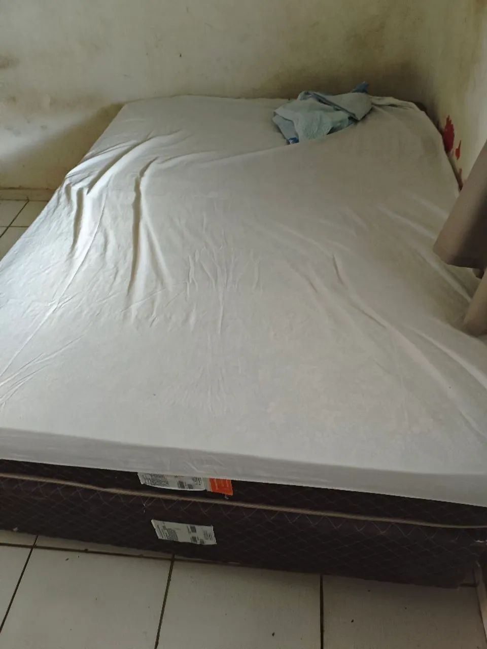 Cama Elástica de Casal com Colchão