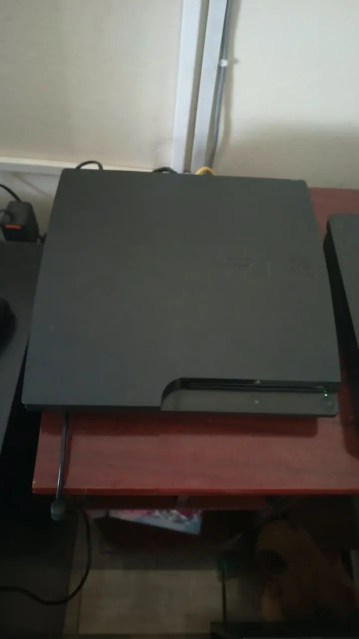 PS3 SLIM DESBLOQUEADO + 1 JOGO - Foto 3