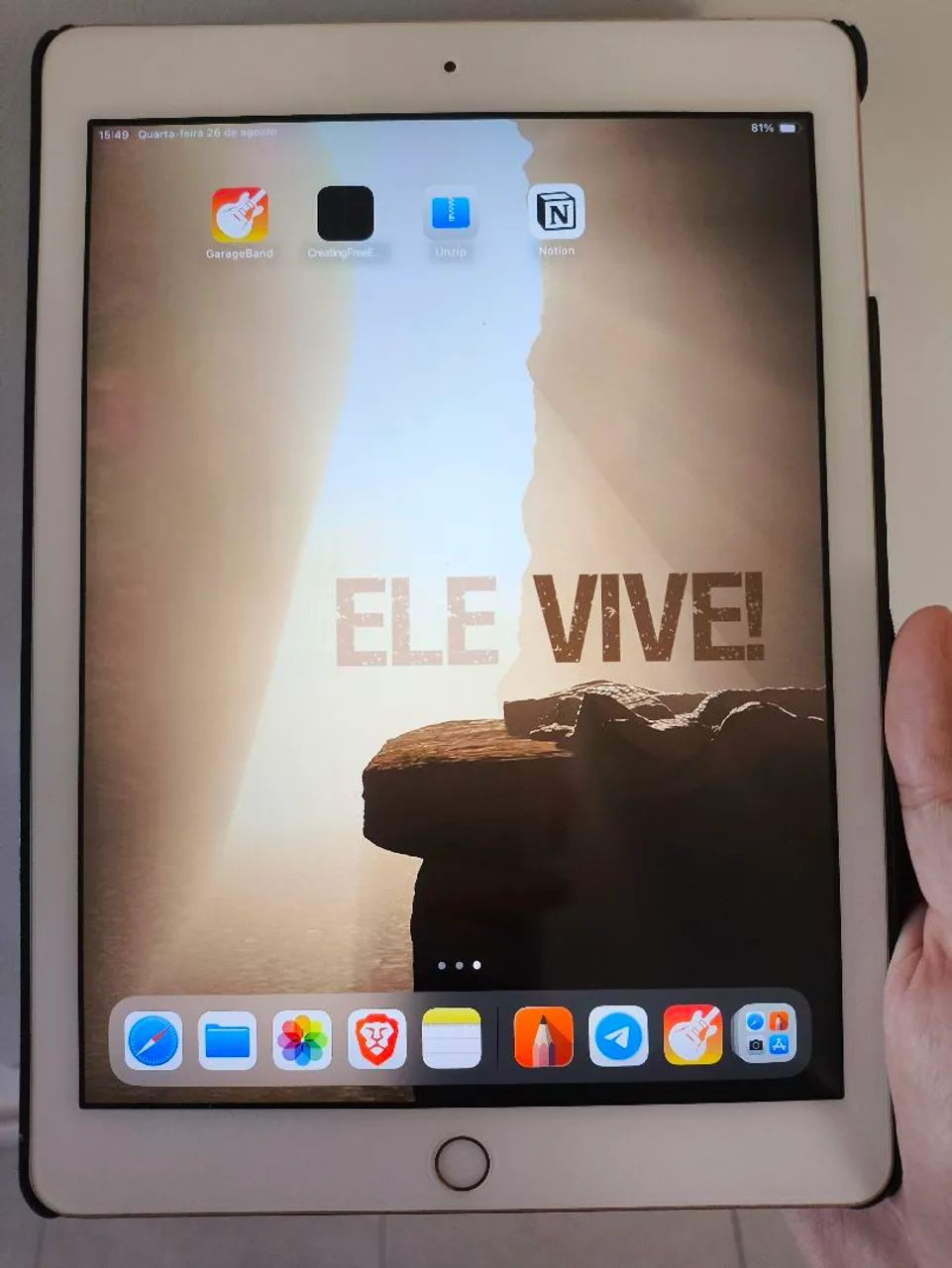 iPad Apple 6ª geração 128gb wi-fi + 4g