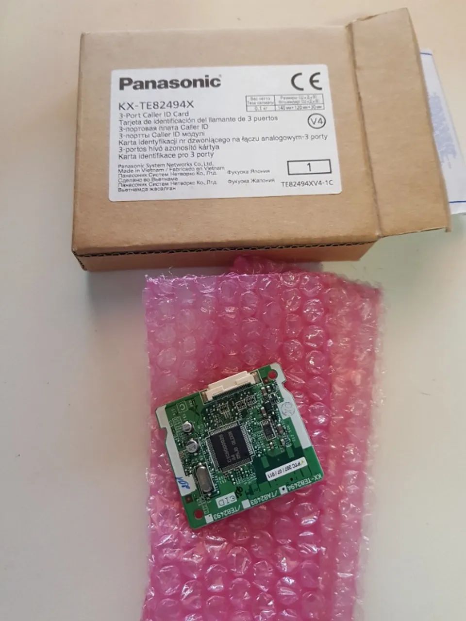 Placa Panasonic KX-TE82494X  ID Card  - Foto 4