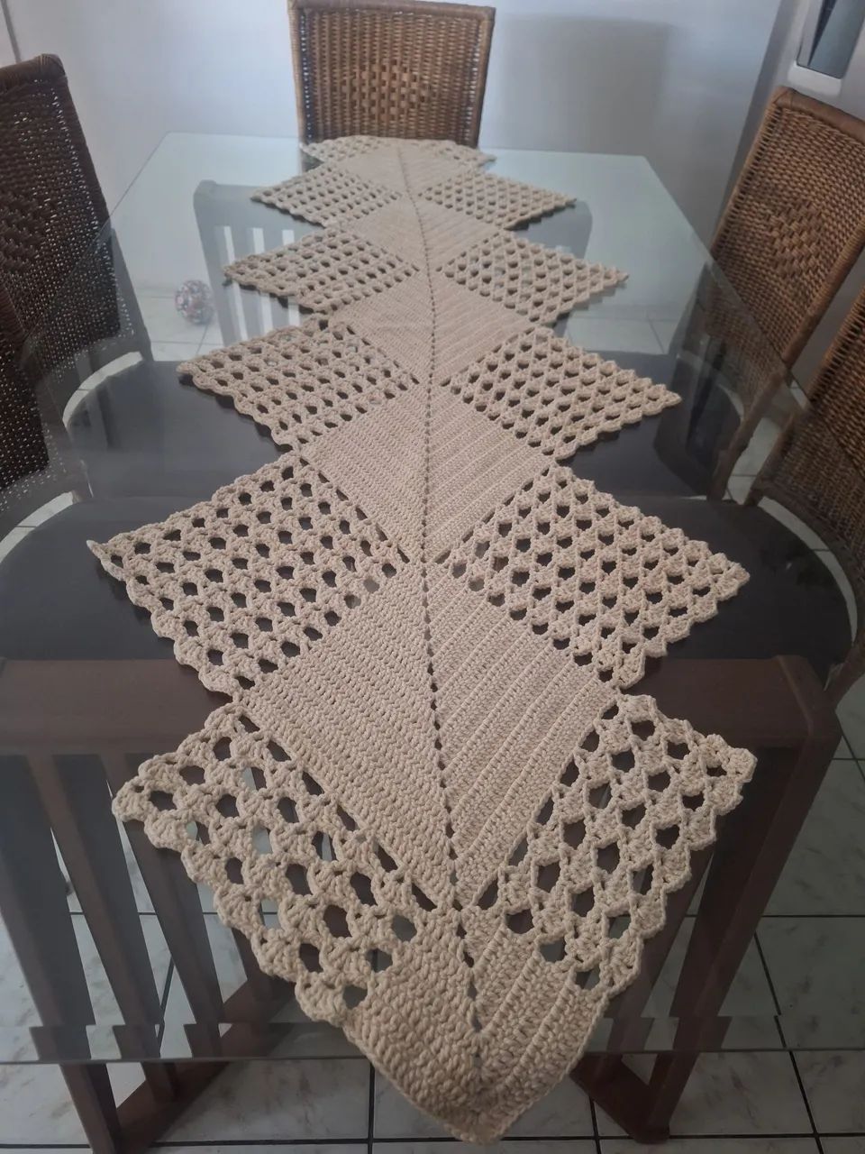 Toalha de mesa(trilho) - Foto 2