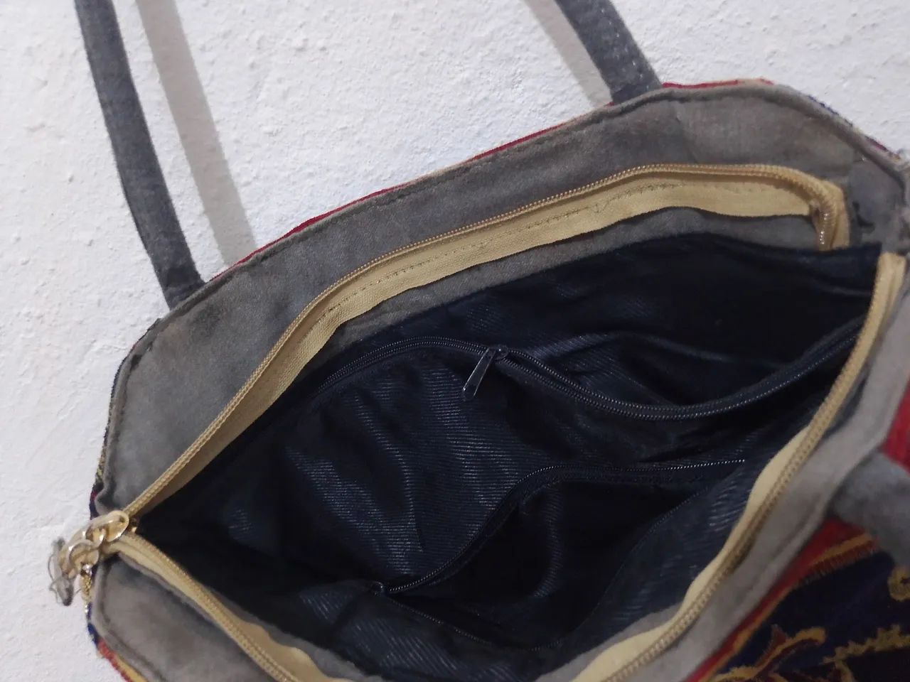 Bolsa de tecido jacquard persa - Foto 3