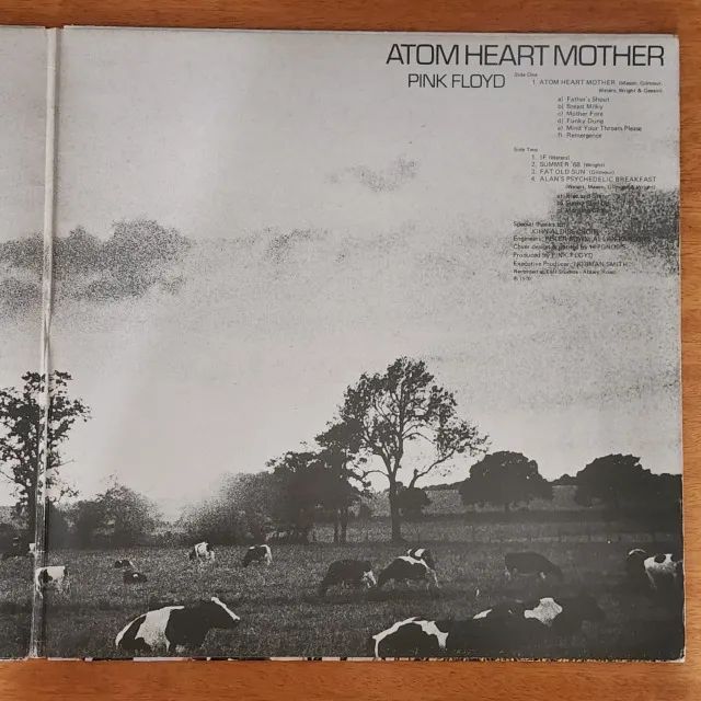 lp vinil pink floyd atom heart mother 1987 - Foto 5