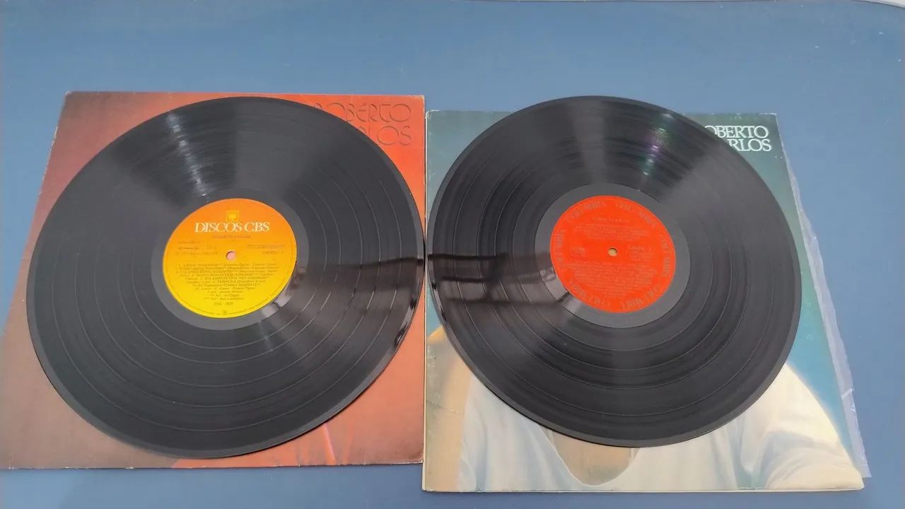 2 Discos Vinil Roberto Carlos, leia com atenção  - Foto 3