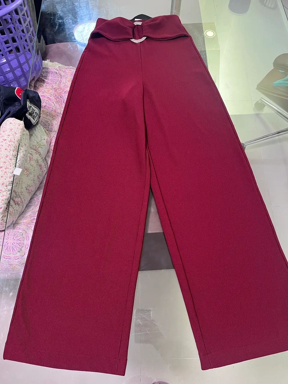 Calça wide elegante - Foto 2