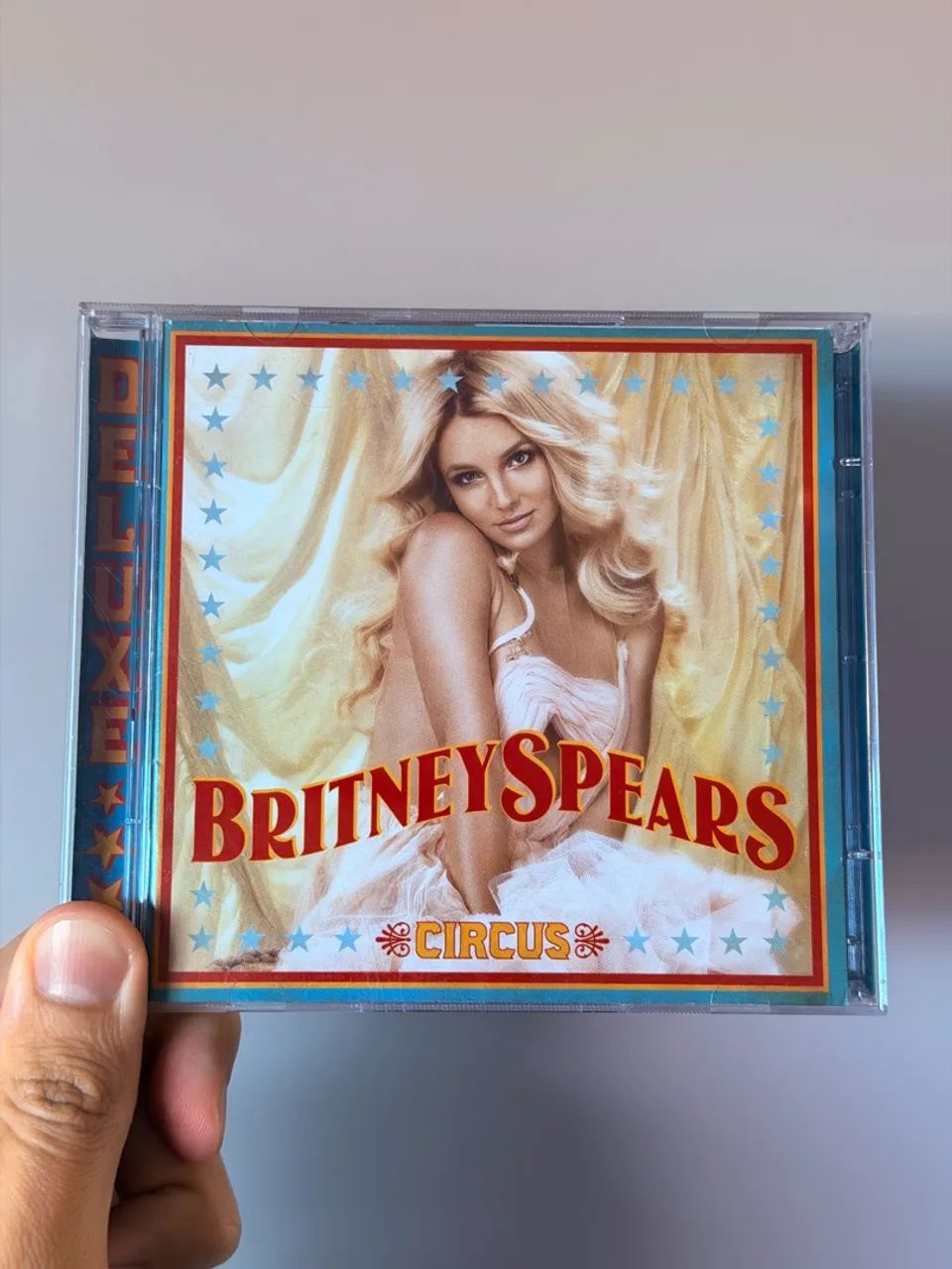 Britney Spears cd + dvd circus Deluxe raro 