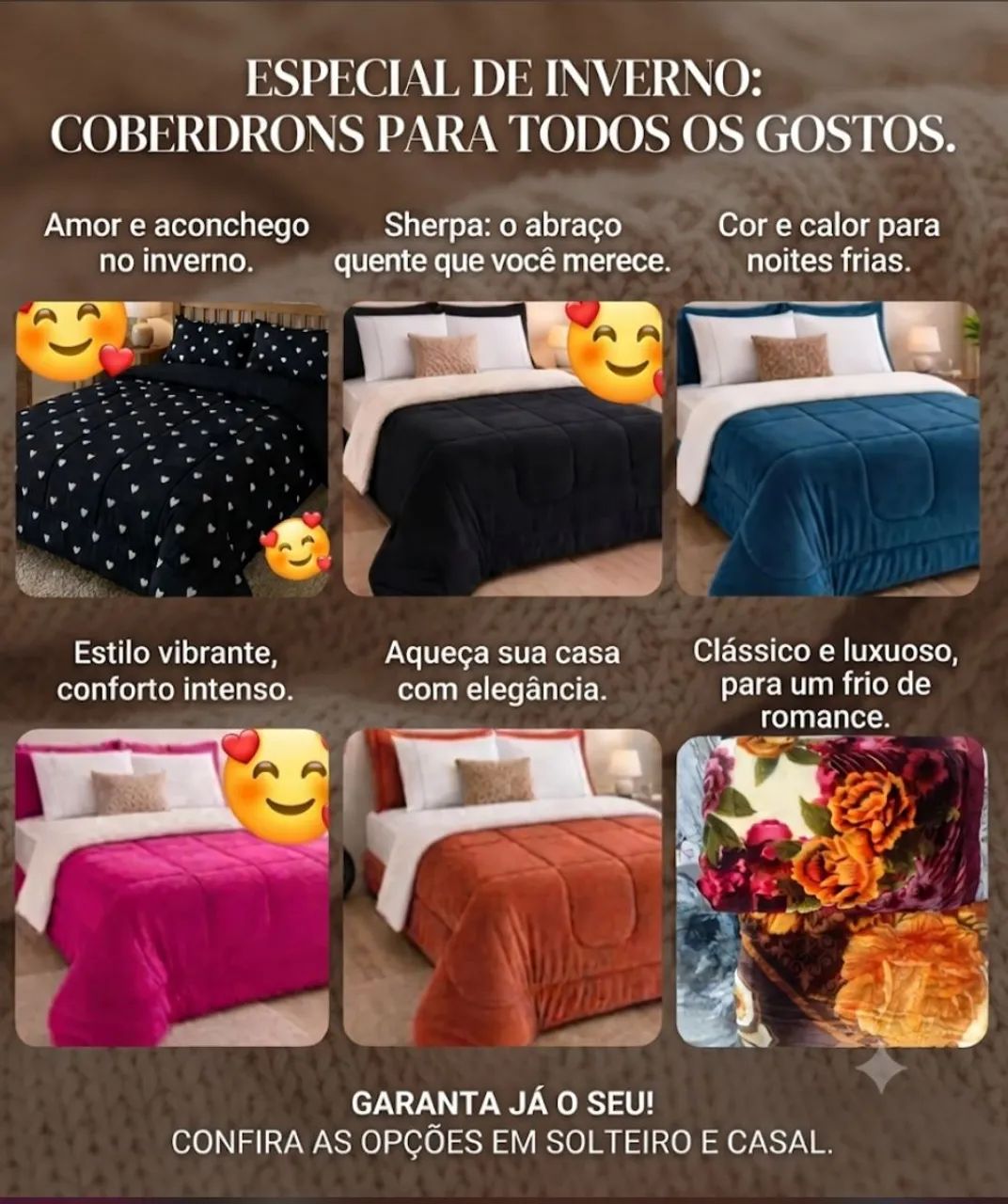 Vende-se coberdrom casal e solteiro com várias estampas 