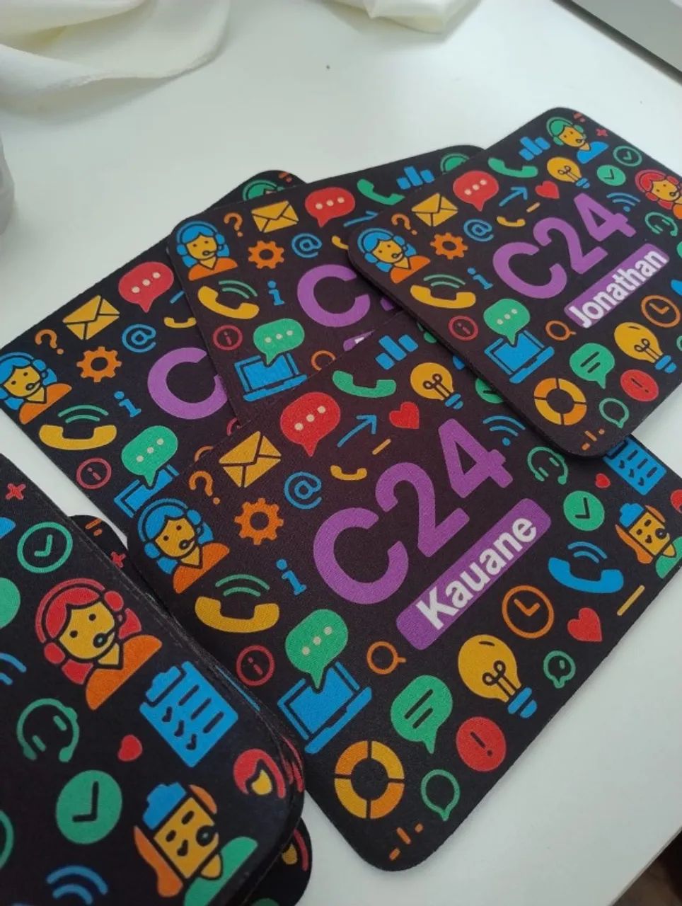 mouse pad - PERSONALIZADO COM SUA LOGO - Foto 4