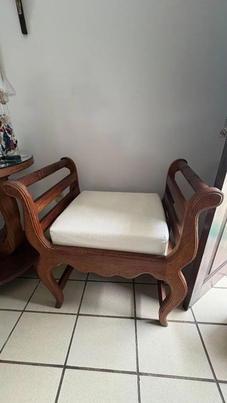 Poltronas namoradeira madeira angelim