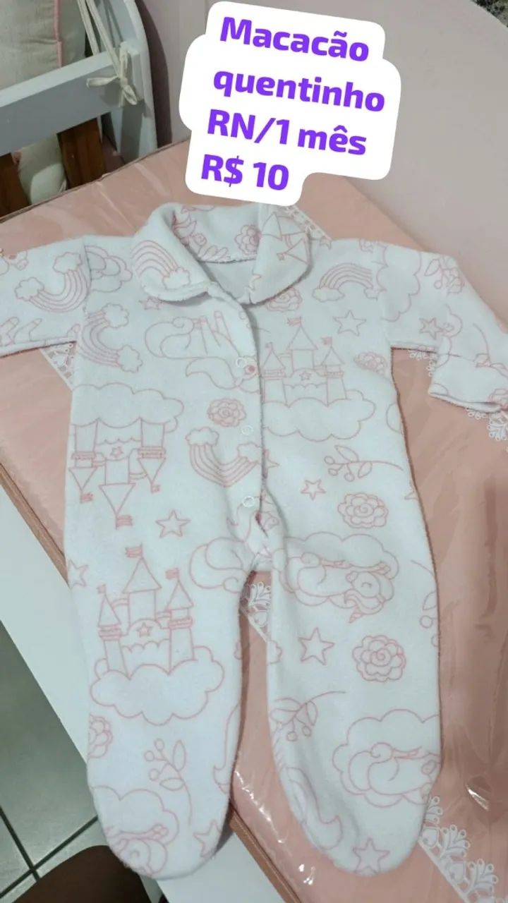 Itens de enxoval para bebê menina - Foto 4