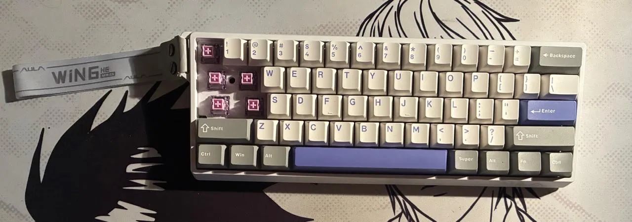 Teclado Magnético AULA Win60HE MAX - Foto 5