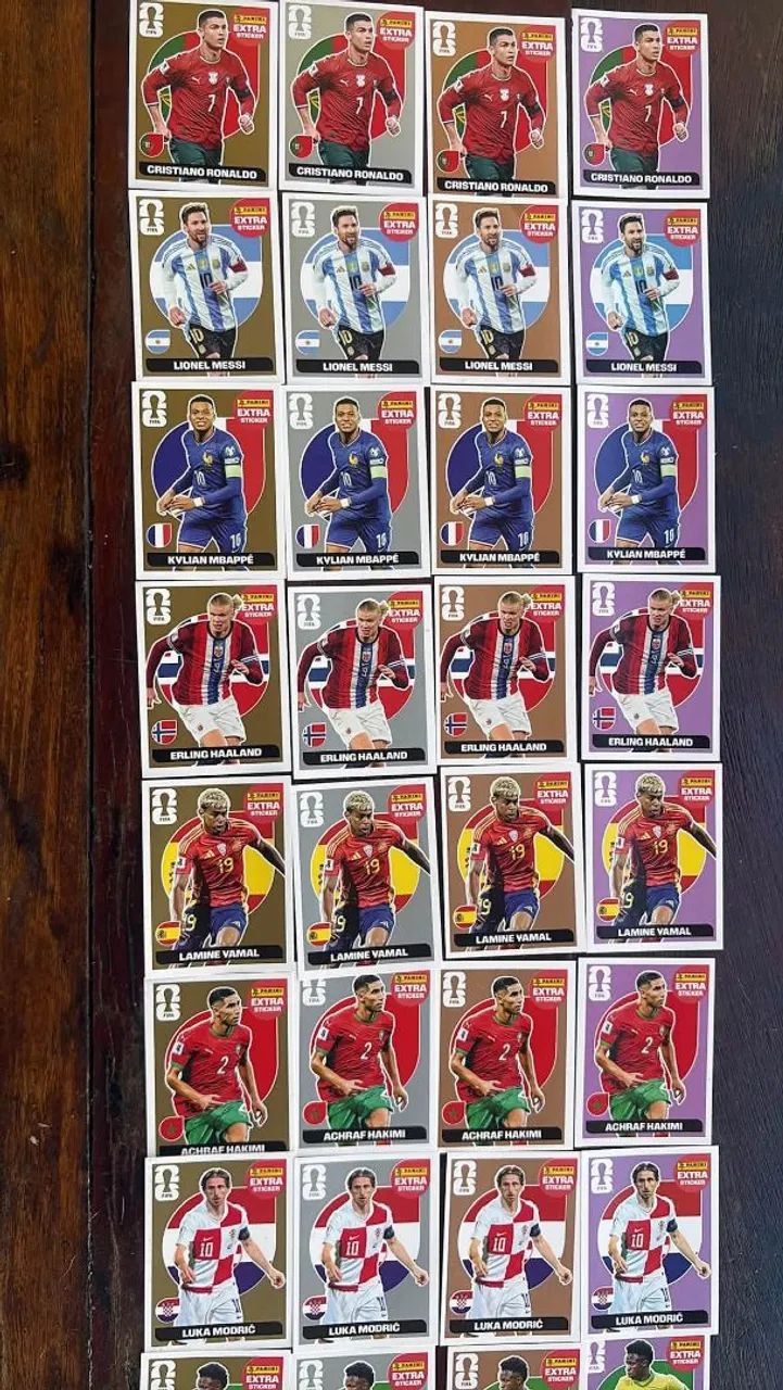 Kit das 80 legends da copa 2026