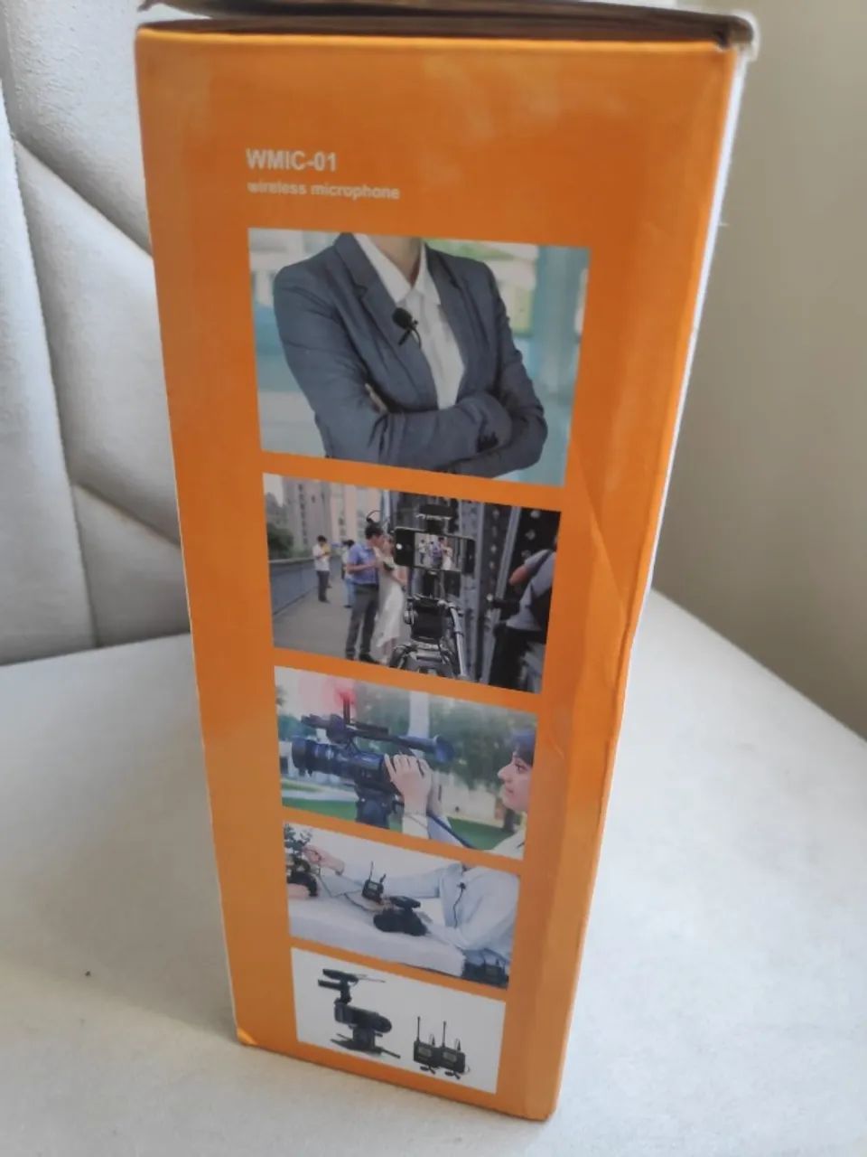 Sistema Wireless Microfone Lapela Mamen WMIC-01 - Foto 4