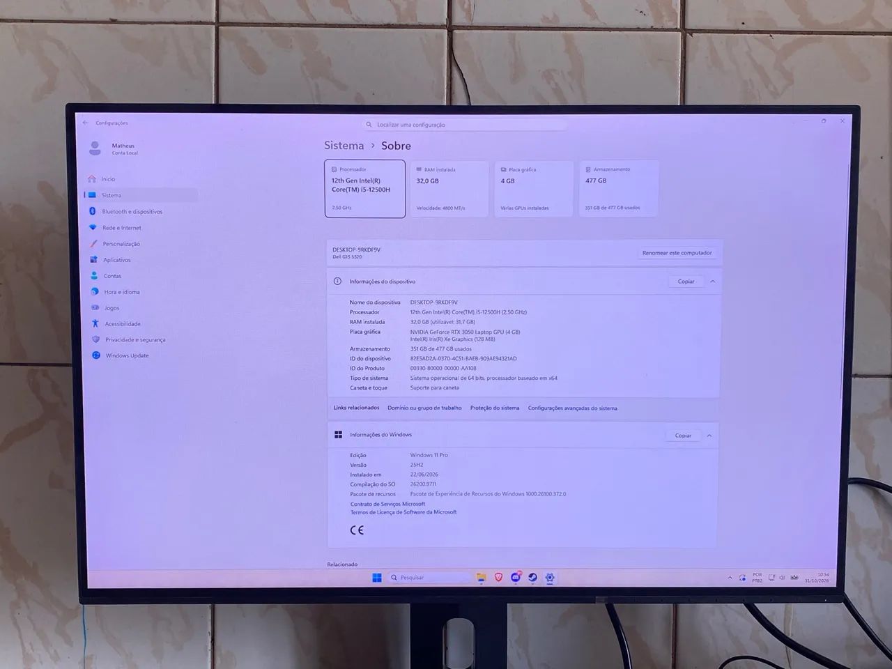 Monitor 24 polegadas 16:10