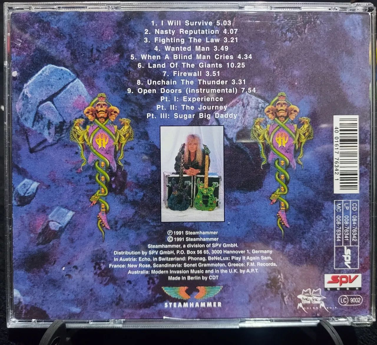 Cd Axel Rudi Pell - Nasty Reputation - Foto 2