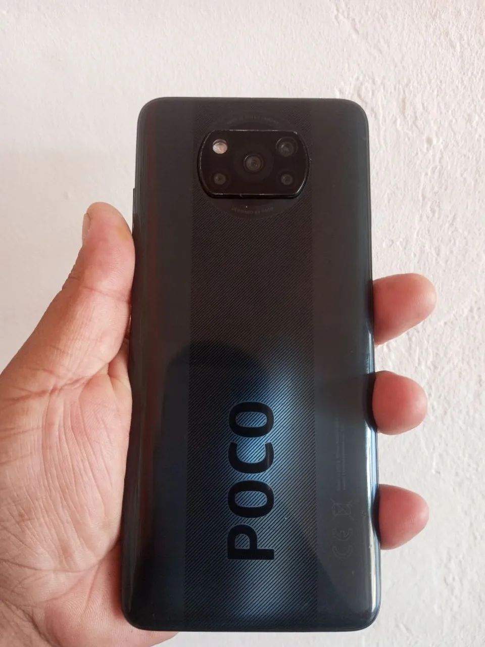vendo celular redmi Poco x3 pro 128 GB com cabo do carregador bem conservado  - Foto 3