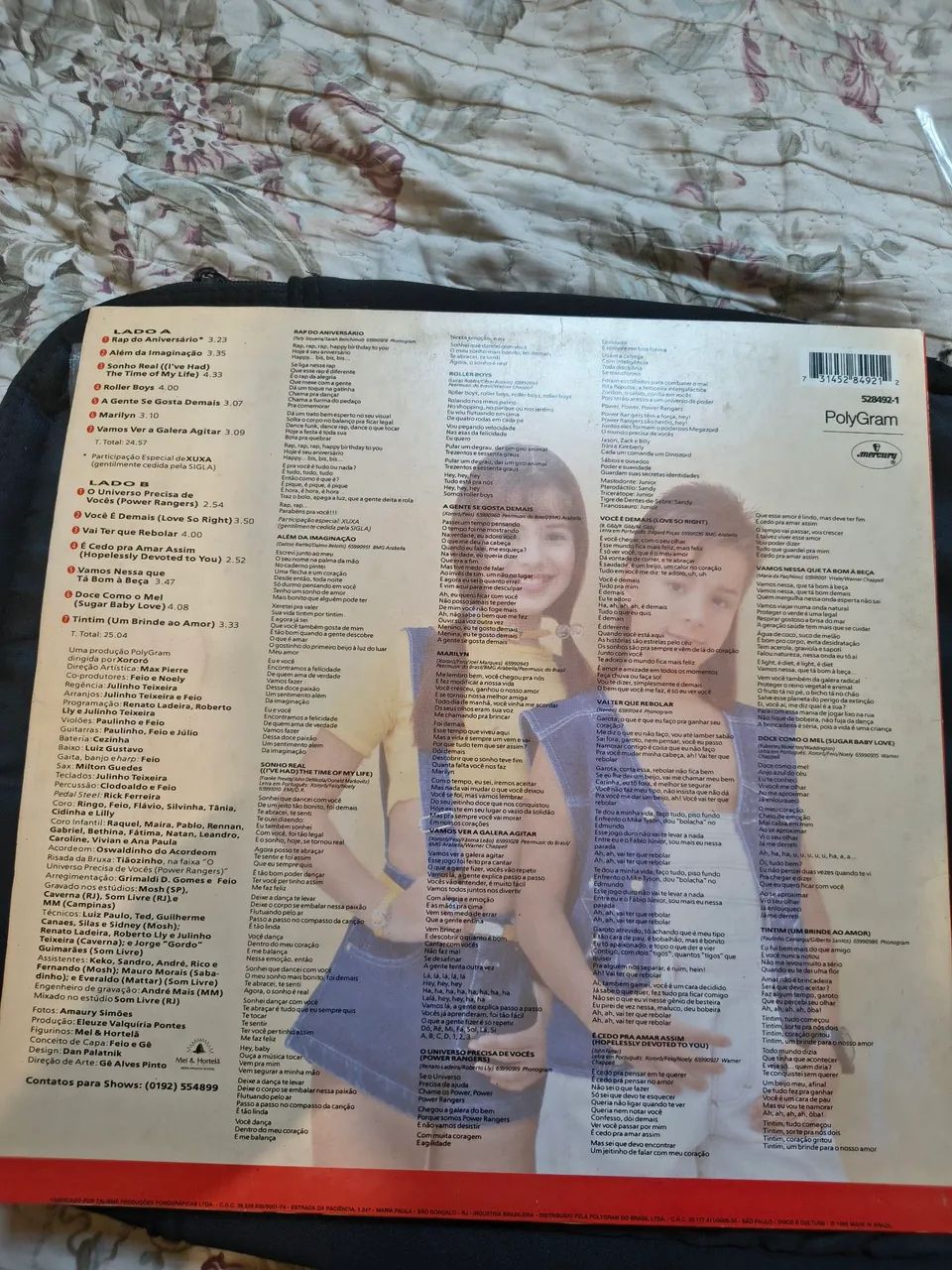 Disco de vinil LP Sandy e Junior - Você é D+ - Foto 2