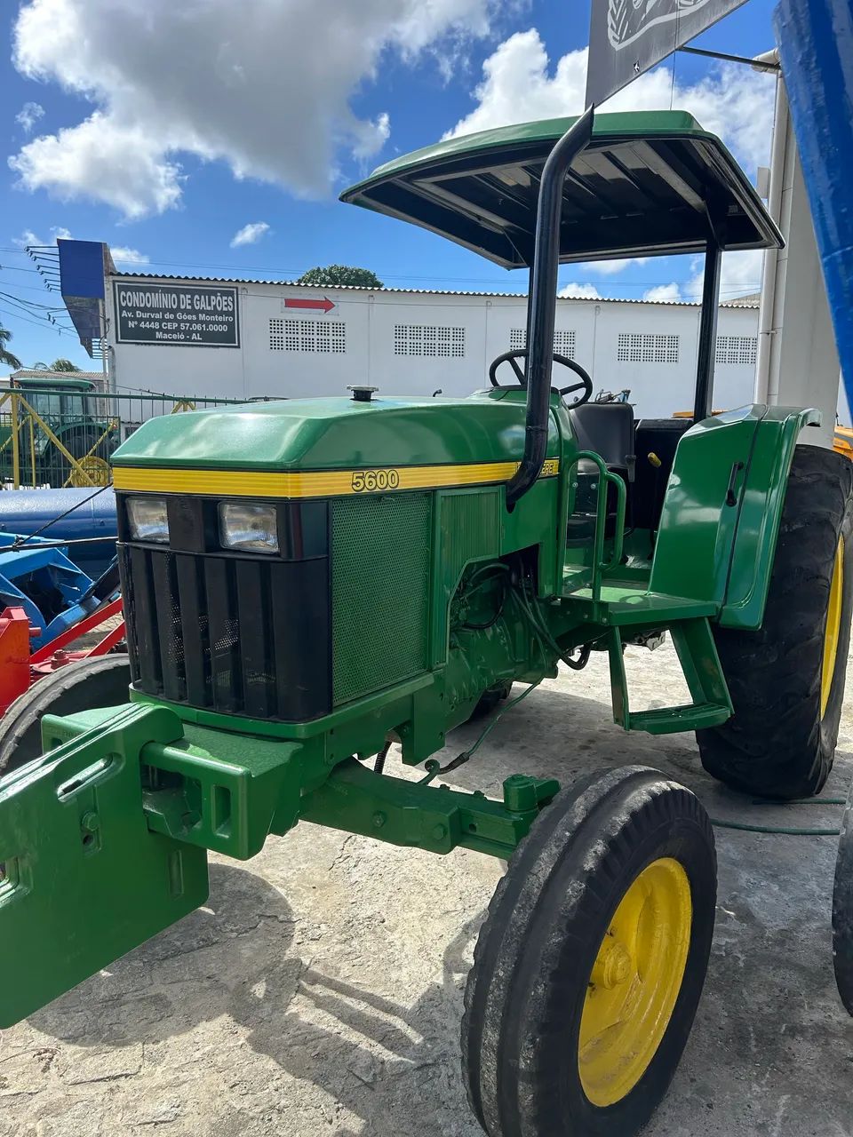 Trator jd 5600 4x2 ano 2001 valor 65.000,00 - Foto 6