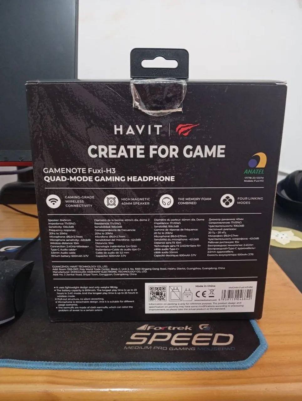 Fone gamer Havit - H3 Bluetooth  - Foto 2