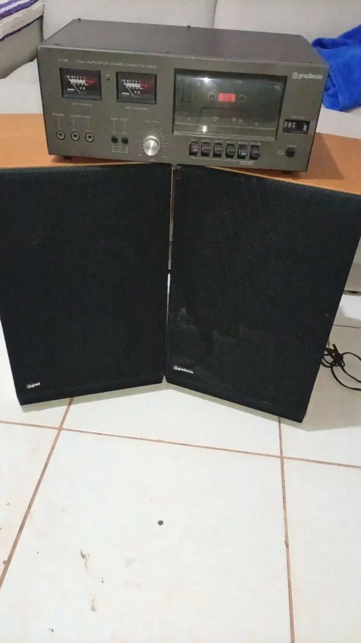 Deck gradiente + caixa de som gradiente 