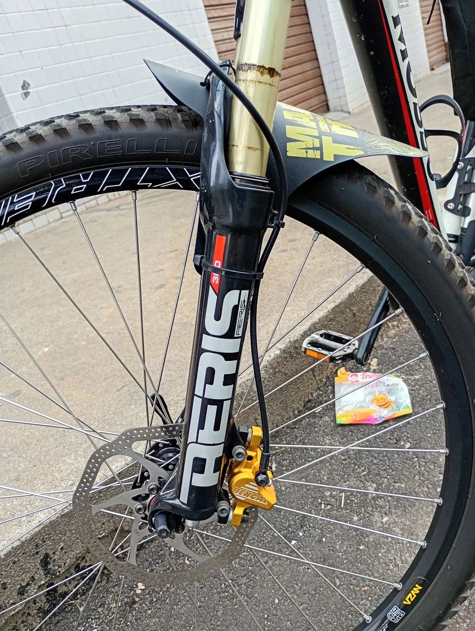 Bicicleta aro 26 Mosso freio hidráulico da bengal  - Foto 4