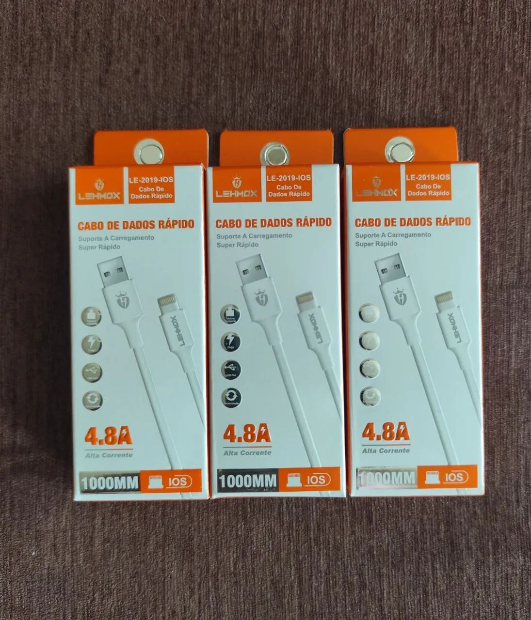 3 cabos USB para iPhone  - Foto 2