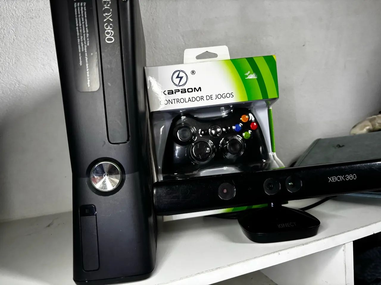 XBOX 360 SLIM COM KINECT - Foto 3