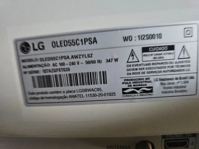 TV LG OLED 55" C1 - Foto 3