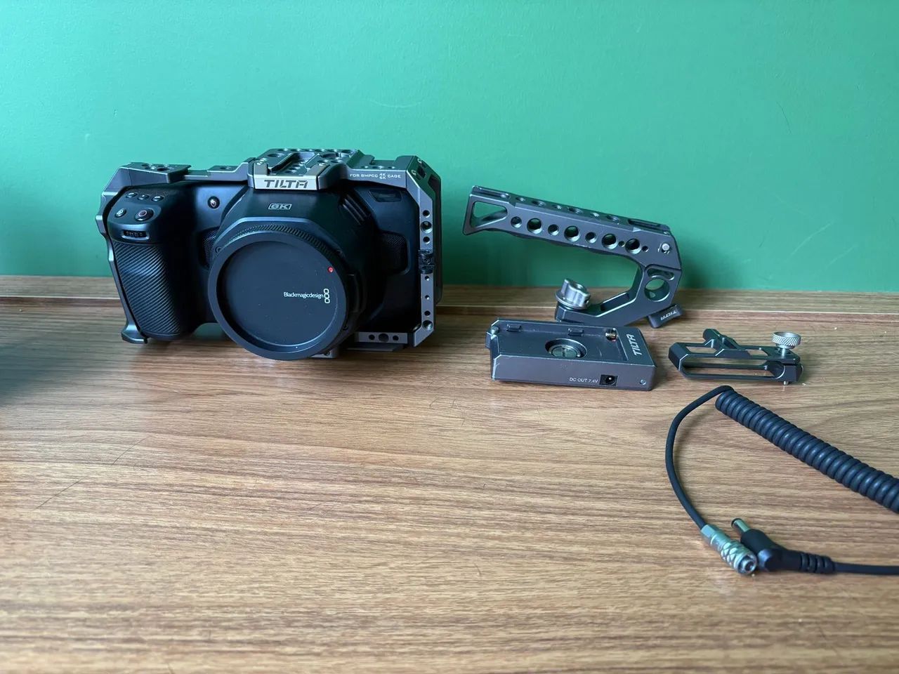 Kit Cinema: BlackMagic 6k, lentes Rokinon e Acessórios.