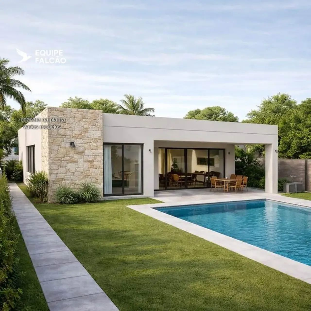 Chácara com piscina+ terreno incluso. - Foto 4