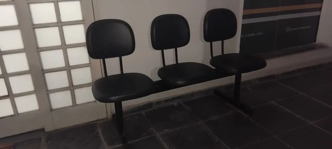 Longarina/ banco recepção 