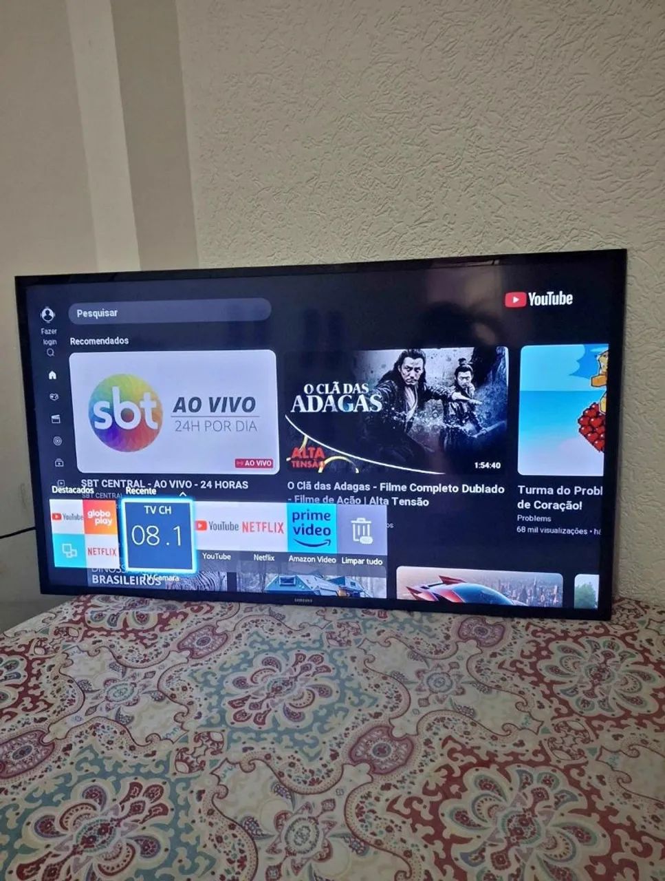 Smart tv Samsung 32 polegadas aceito cartão  - Foto 2