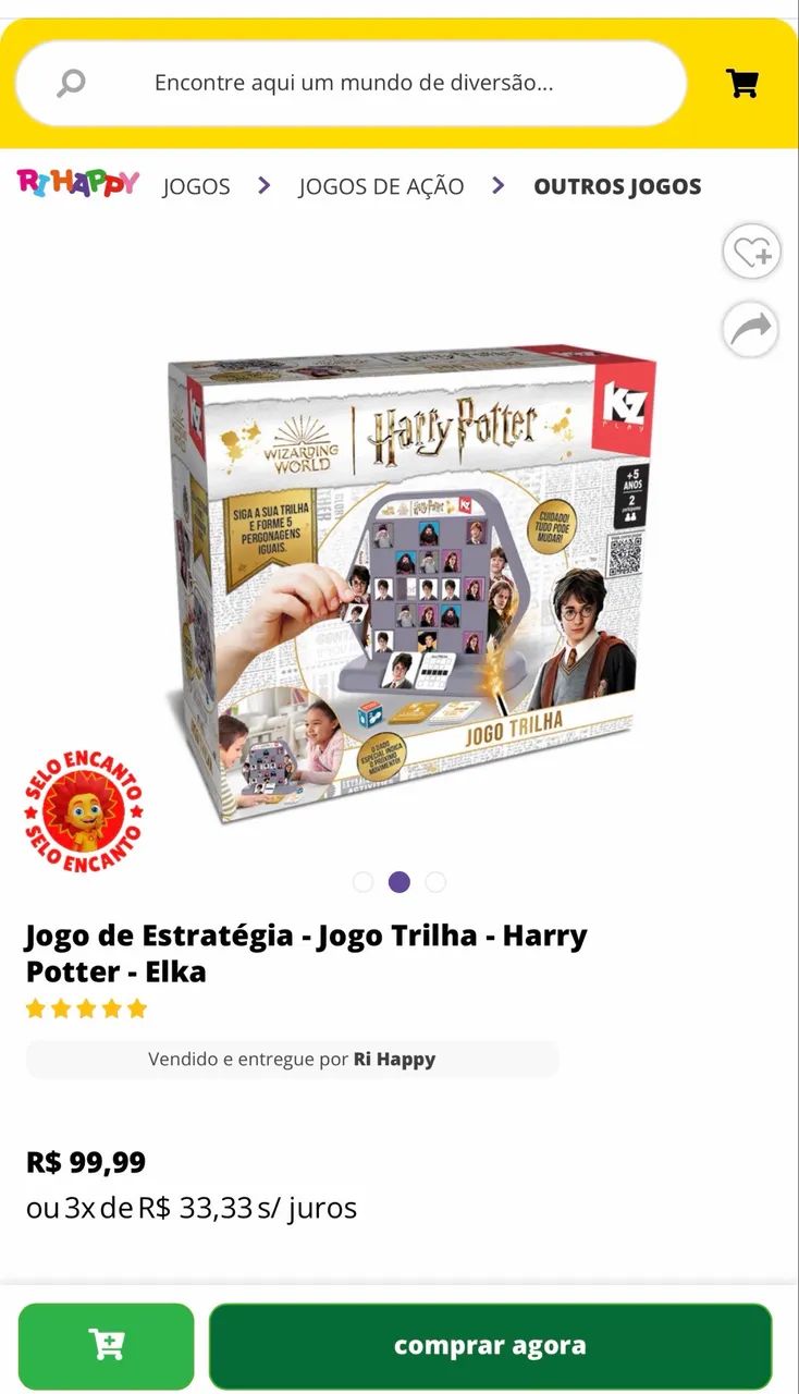 Jogo trilha Harry Potter  - Foto 2