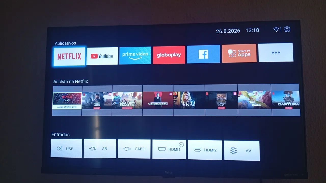 Uma TV 32 polegadas Philco  - Foto 3