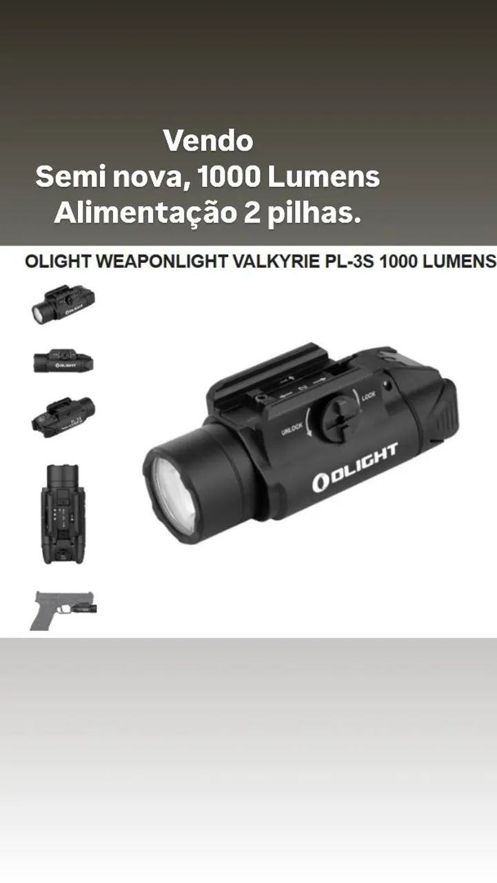Lanterna oligtht Valkyrie pl 3s 1000 lum