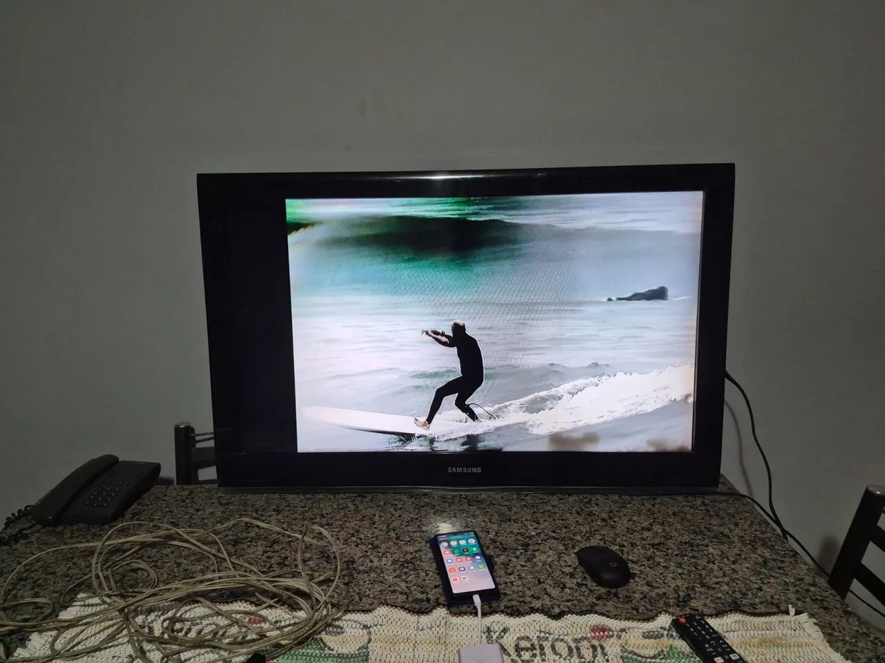 Vendo TV Samsung Plasma defeito na tela - Foto 5