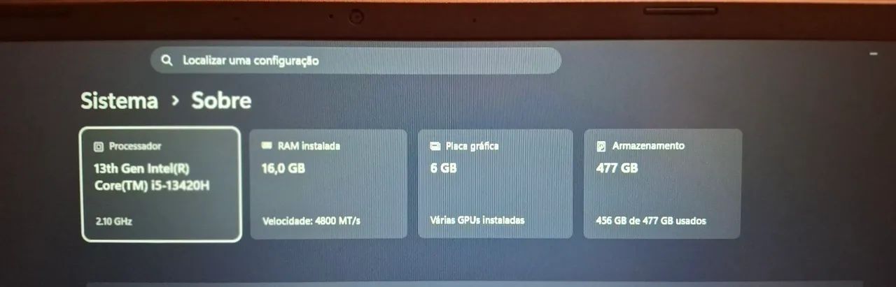 Vendo Notebook Gamer Acer Nitro v15 - Foto 3