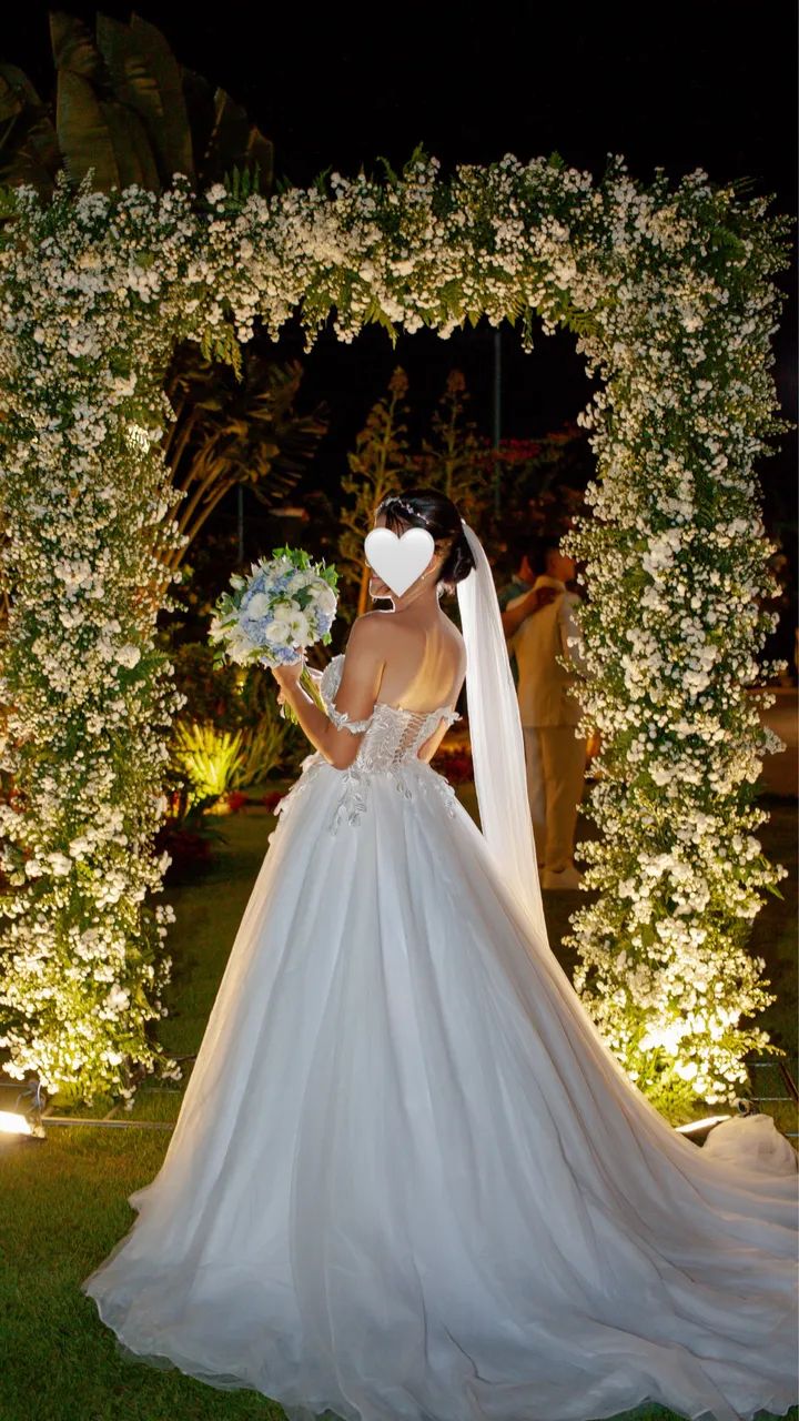 Vestido de Noiva romântico - Foto 5